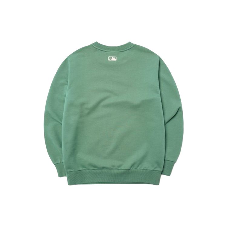 MLB Boston Red Sox Letter Embroidery Crewneck Long Sleeve Pullover Sweatshirt Unisex sweatshirt Green 3AMTB0314-43MTD