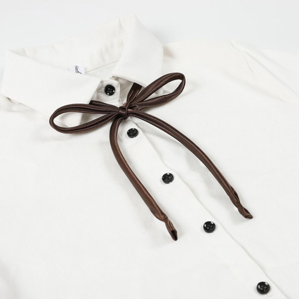 uniform Tie For School Costume Ribbon Tie Ribbon Knot Satin Bow Bow Tie Neck Ties Cravat JK Bow Tie