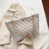 Women's 2025 Rhombus Chain Shoulder Bag - Versatile, Casual, Handheld Shopping Bag