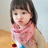 Cute Children Scarf Versatile & Warm Shawl Cotton Baby Neck Towel Multi Functional Scarf Lightweight for Boys & Girls