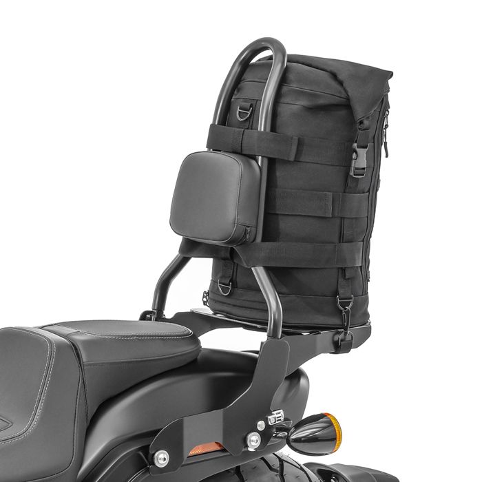 Sacoche de sissybar pour motos custom sac rouleau arrière Craftride DB4