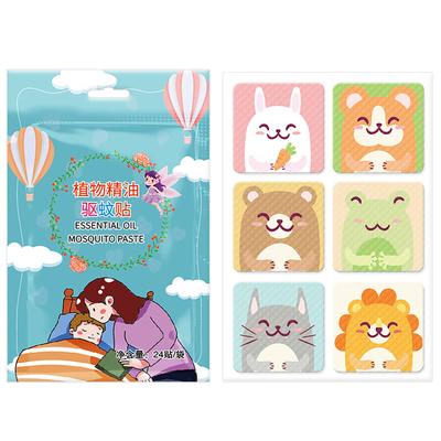 72Pcs Insect Removal Stickers Cartoon Summer Plant Essential Non-woven Decals for Kids Adults