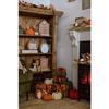 Country Living Natural Leaves Pumpkin 16cm X 22cm