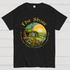 The Shire Home Middle Earth Wizard Journey Fellowship Elvish Bookish Unisex Heavyweight 100% Cotton T-shirt