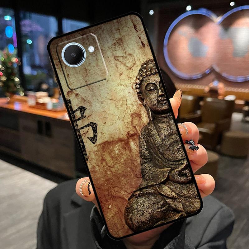 

Gautama Buddha Case For Realme 14 Pro Plus 13 12 11 15 GT6 GT7 Pro C55 C51 C35 C53 C61 C65 C67 C63 C71 C75 Realme 11 Pro