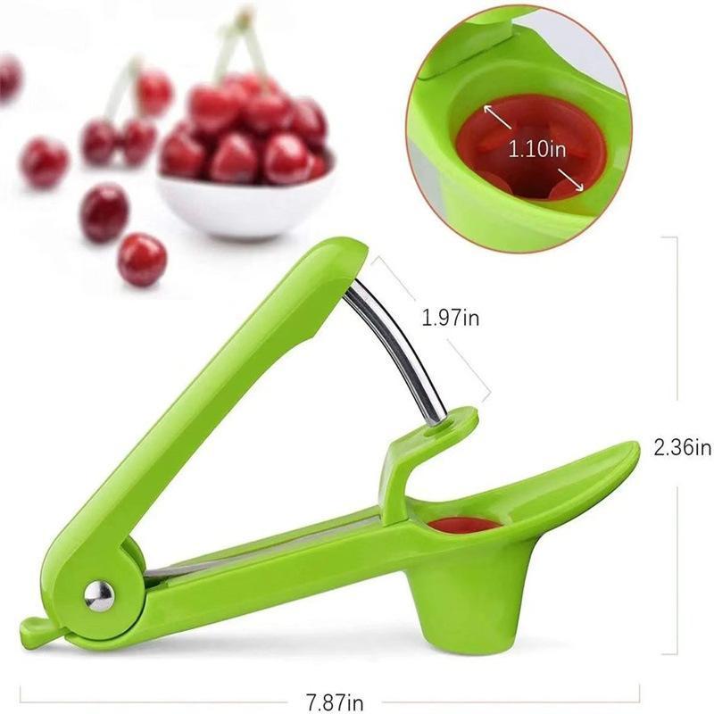Cherry Seeder Pitter With Non Slip Handle Quick Operation For Home Kitchen Baking Jam Making