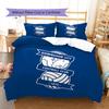 Birmingham City Football Club logoPattern Bedding,Quilt Set Quilt Cover Pillowcase Home Birthday Gift (1 * Duvet Cover + 2 * Pillowcase, Without Core)