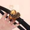 Leather Belt Women'S High-End Women'S Belt Women'S Decorative Jeans Belt Retro Hollow