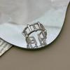 New Design Rings for Women Geometric Irregular Adjustable Opening Finger Ring Luxury Jewelry Gifts Party Accessories Ring