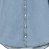 Carhartt WIP SS25 S/S Lucas Shirt Loose Fit Logo Embroidered Single-Breasted Denim Short Sleeve Shirt Men shirts I034575-01-35
