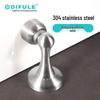 Seamless Design 304 Stainless Steel Magnetic Door Stopper for Hotels