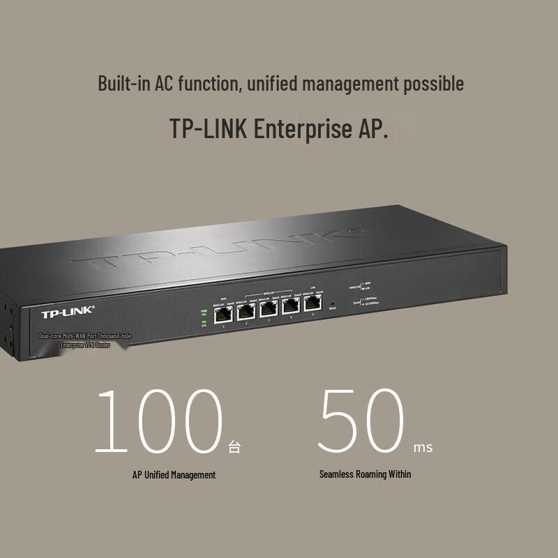 Tp-Link TL-ER3200G Gigabit Business VPN Router CN Plug (adapter Included)