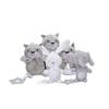 BBSKY Baby Rattle & Teether Animal Crib Mobile Wind Chime Toy