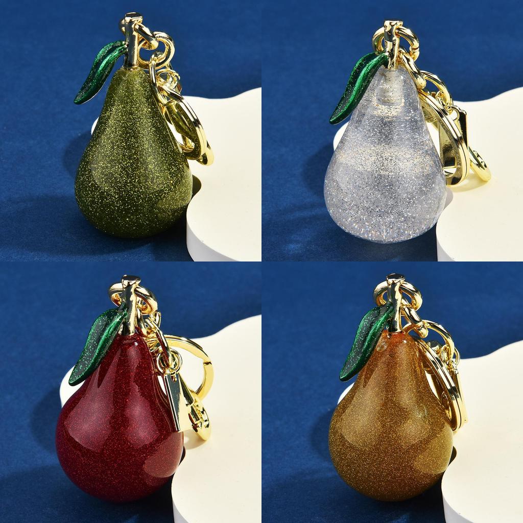 Fruit Keychain Pack With Resin Dot Glue For Kids And Teens Summer Accessory