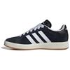 Adidas Grand Court Base 00s Slip Resistant Abrasion Resistant Low top Skateboard Shoes Unisex Black IH6184(Team286-)