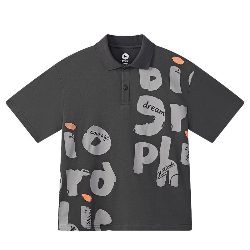 MQD Boys' Pure Cotton Beach Polo Shirt