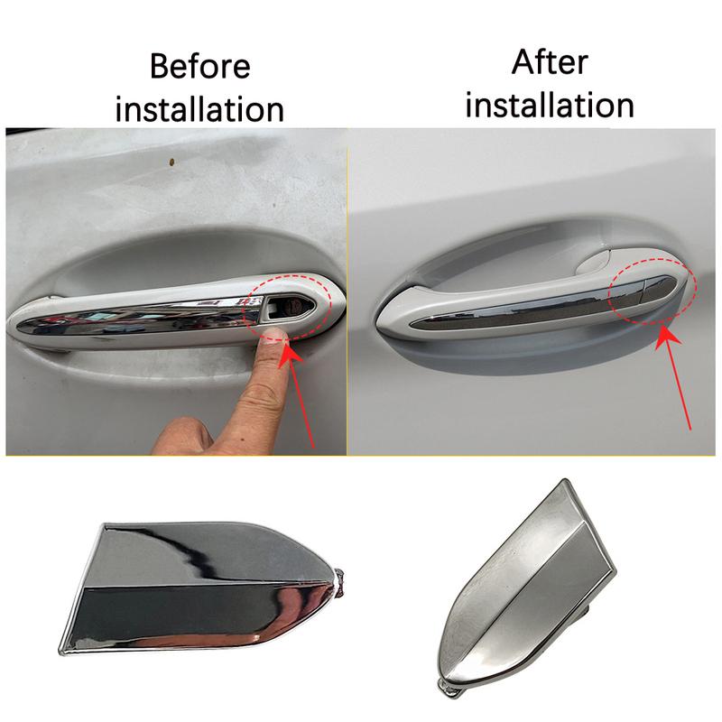 For BMW 5 6 Series X3 X4 G30 G31 G01 G02 Left Front Outside Door Handle Covering Cap Lock Access Cover 51217489343