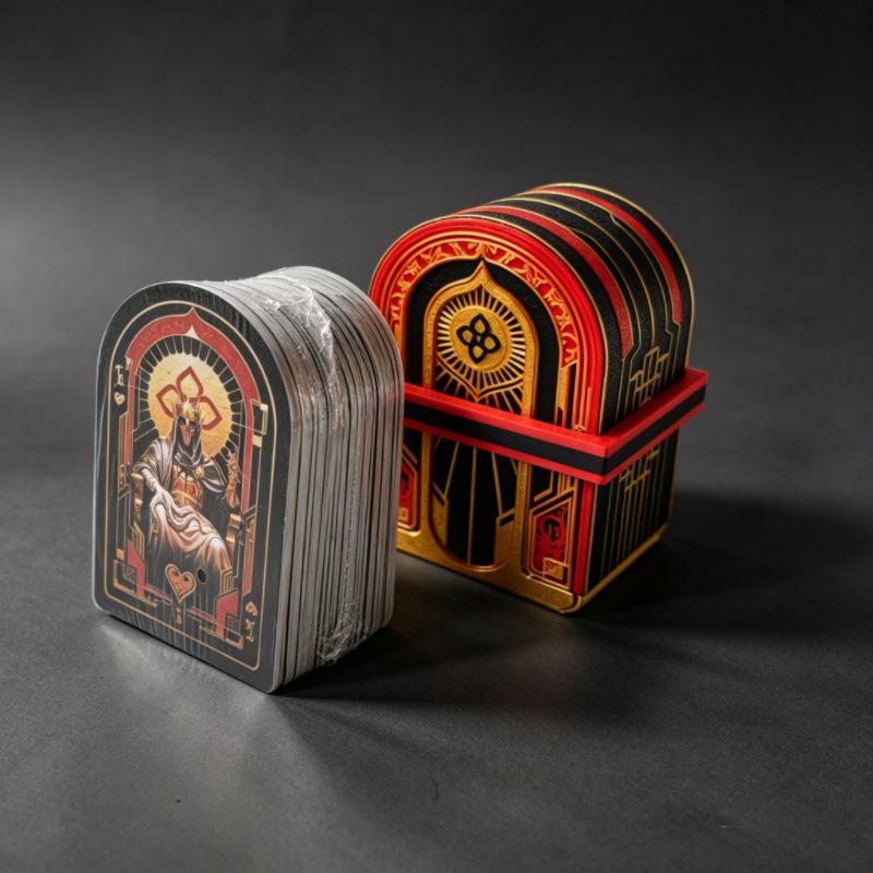 Delta Force Asala Poker Card Box 3D Model Toy Figure