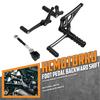 Motorcycle Backward Foot Control Kit Rear Pedal Shifter Heel Toe Shift Lever Footrest for Harley Sportster XL 883 1200 2014-2022