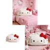 Kt Cat Dumpling Cartoon Plush Pillow For Bed Couch Reading Support