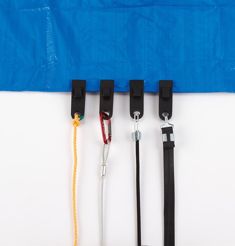 Takeda Corporation GLI-4 Thick Sheet Clip, Set of 4 (Hooks, Clips, Awnings, Screens, Sheets/Tarps)