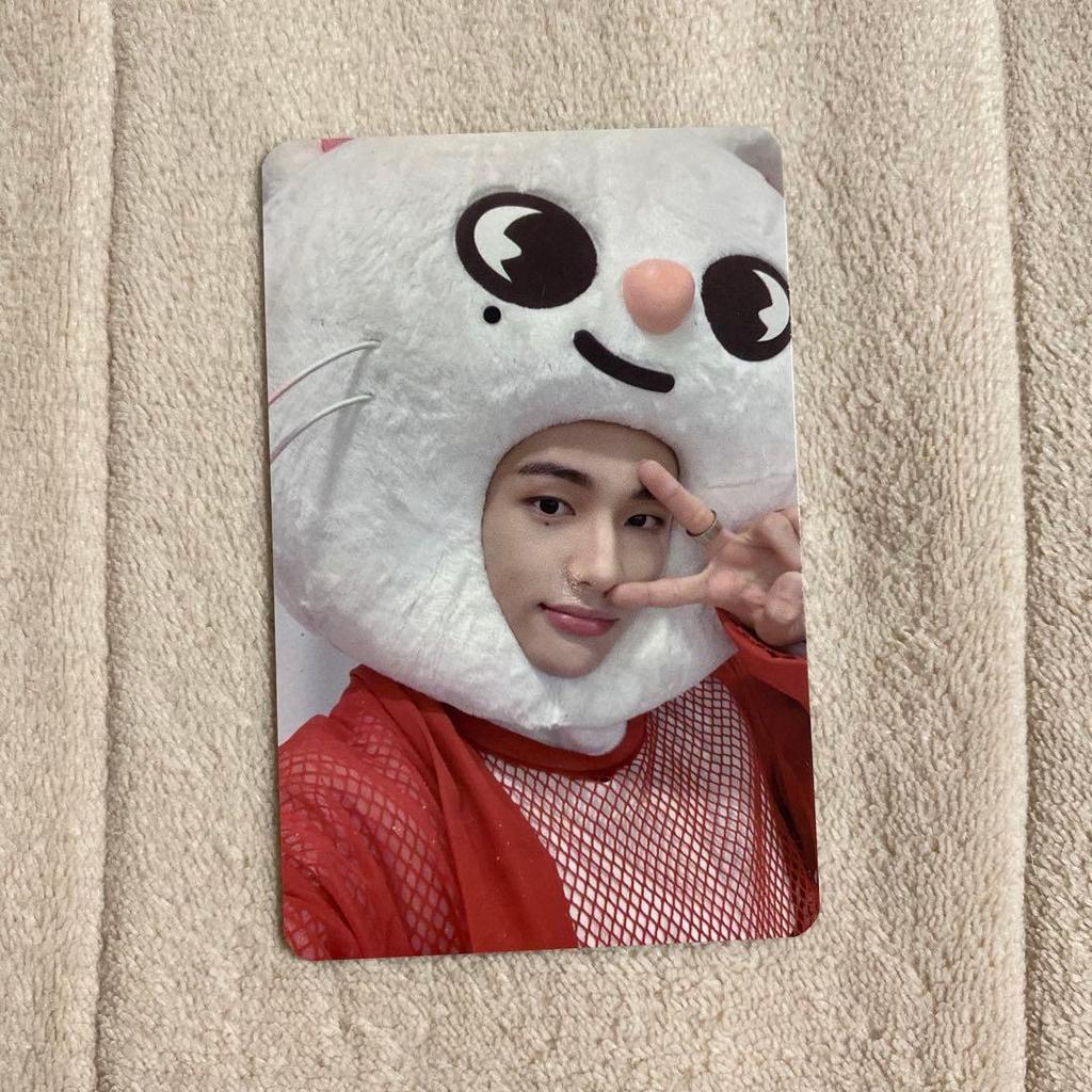 [USED] straykids sukiz Hyunjin trading card Genielet NOEASY