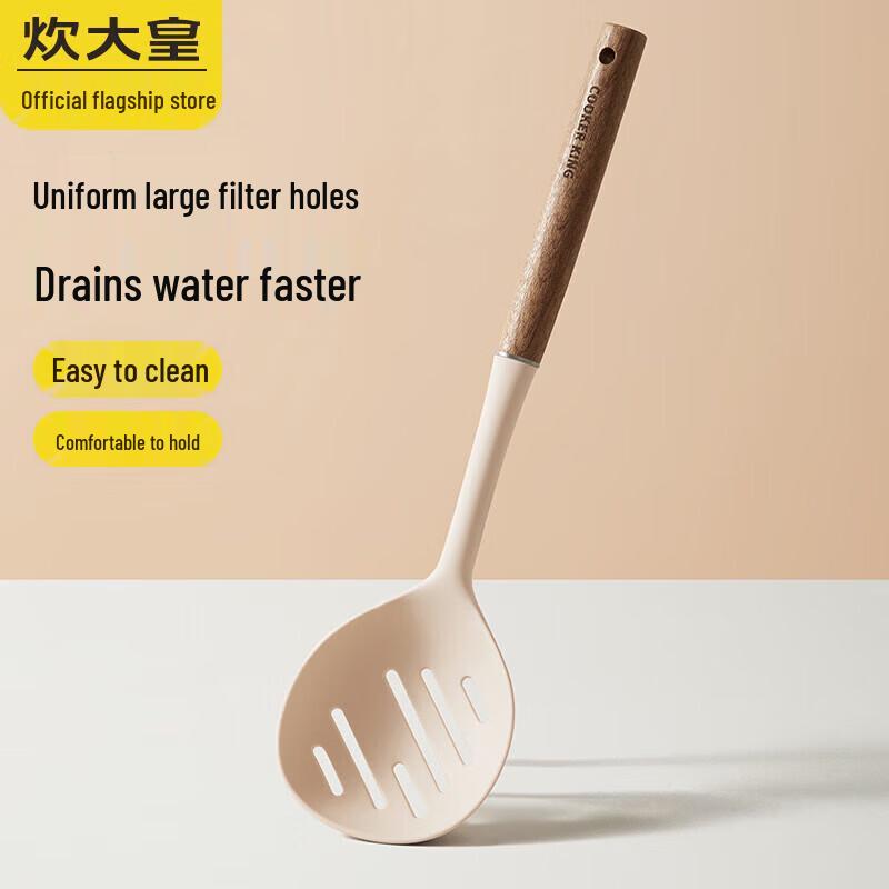 

Chui Da Huang Meow Meow Antibacterial Silicone Slotted Spoon