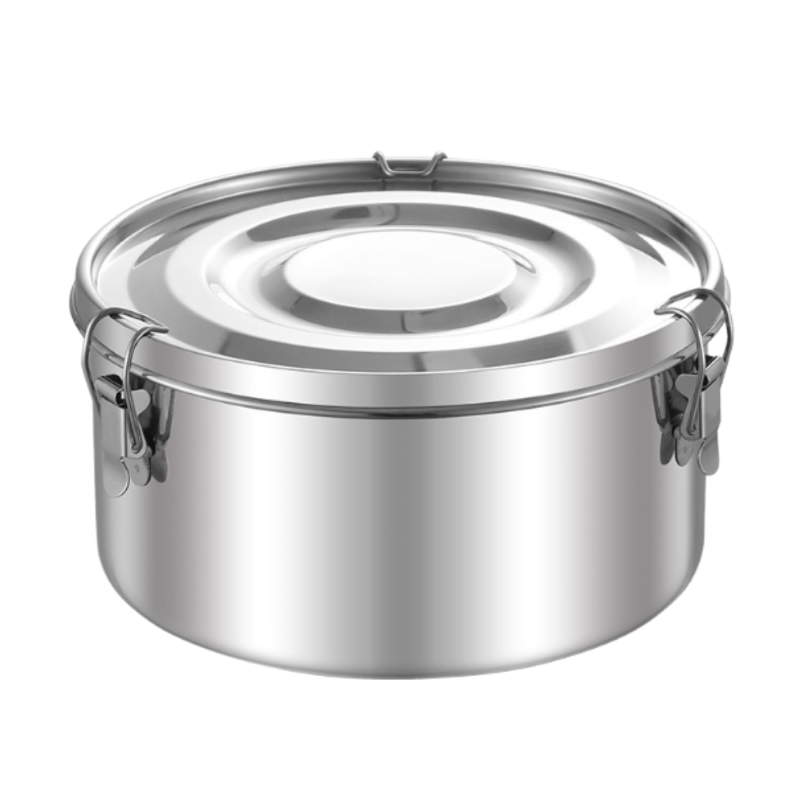 

Neutral Zenith Kimchi Storage Stainless Complies with Food Sanitation Airtight Odor Leak Lunch with Seal Dishwasher Food Storage Container, Steel,