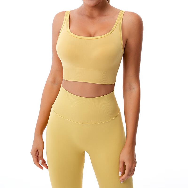 Women s Seamless High-Waisted Yoga Set S