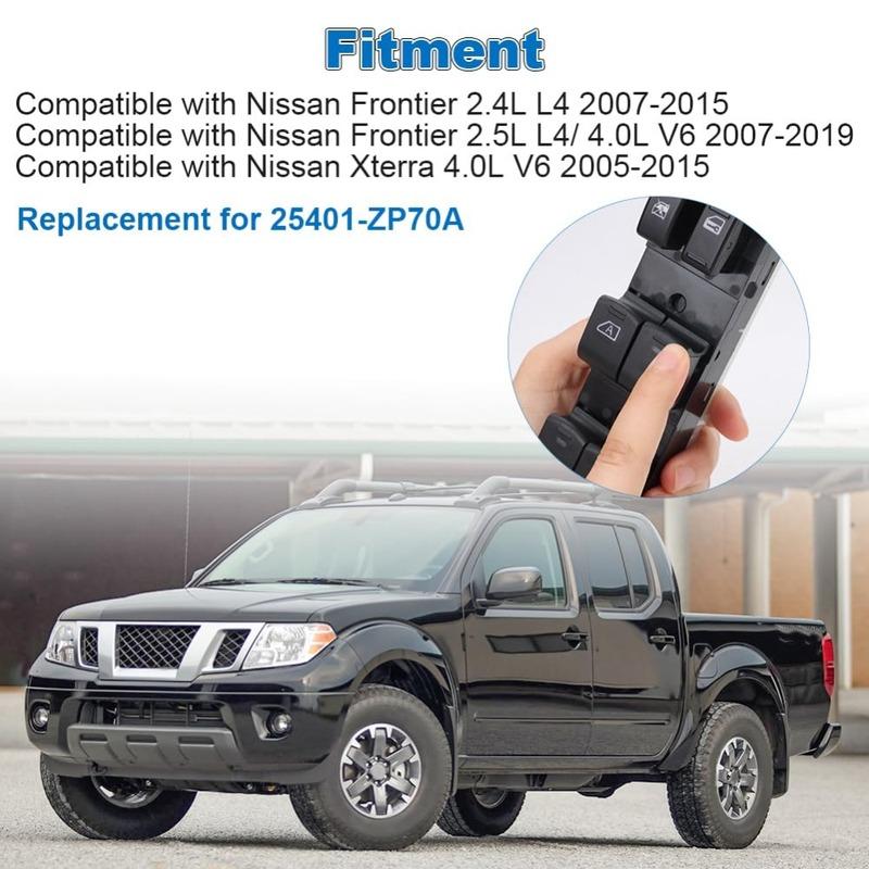 Front Left Power Window Switch Lifter Control Button Parts for Nissan Frontier 2005-2012 Nissan Xterra 2005-2007 Car Accessories