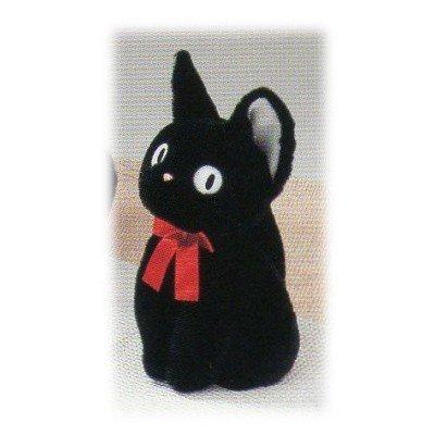 Studio Ghibli Kiki's Delivery Service Jiji Sitting Large Plush Toy, Height 38cm