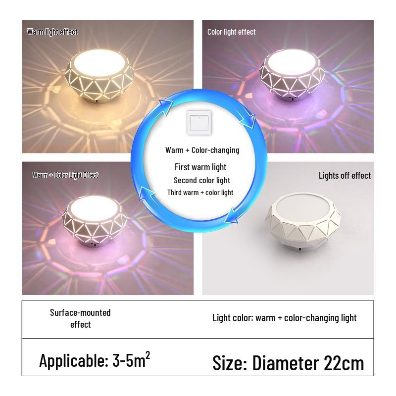 Modern Embedded Corridor Downlight - Creative Spotlight for Foyer & Hallway Ceilings
