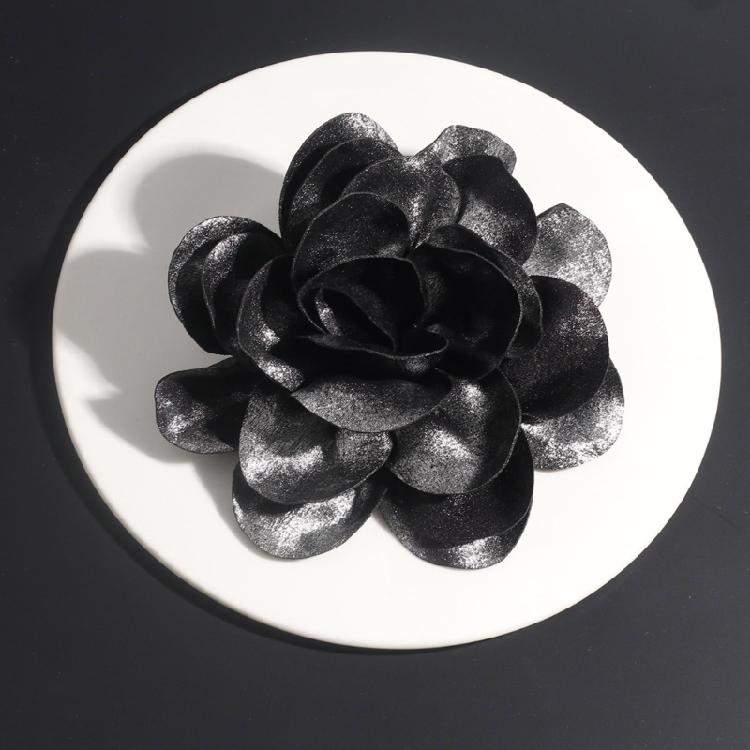 Camellias Lapel Pin for Parties, Dinners, and Weddings Elegant Rose Lapel Pin Hair Clip Flower Photo Props