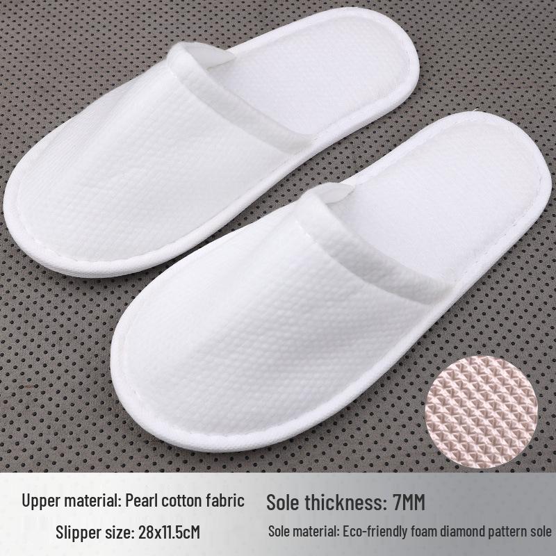 Disposable Non-slip Slippers for Hotels, B&Bs, and Beauty Salons