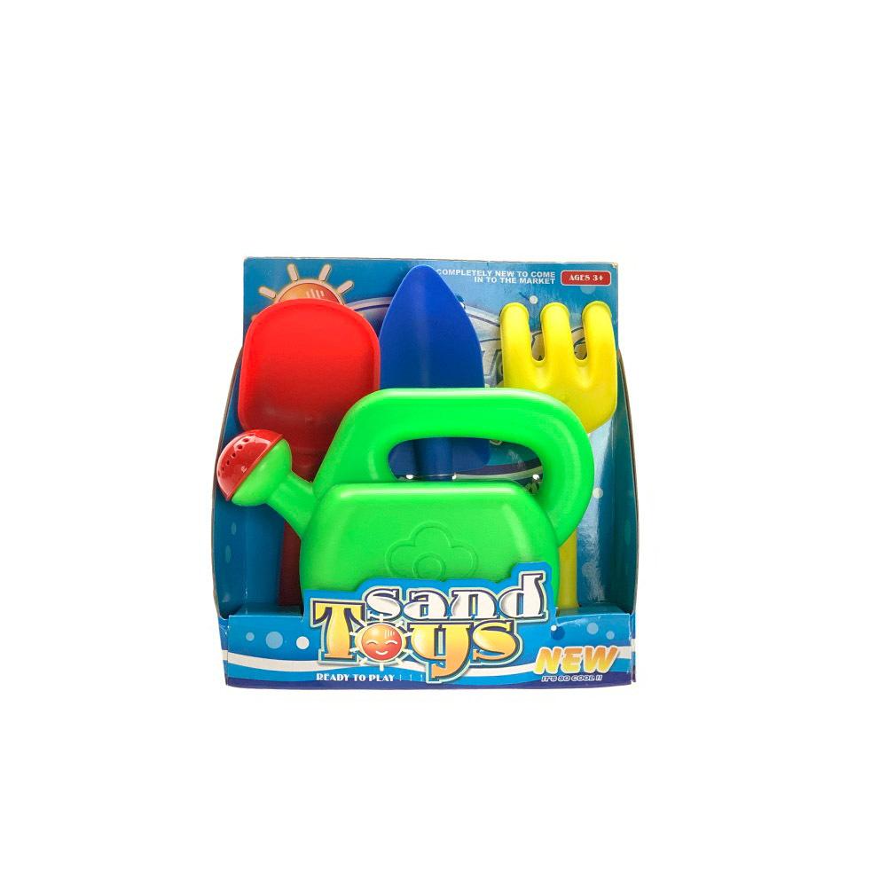 

Four Allinone Piece Plastic Sand Playing Set For Interactive Beach And Fun Water