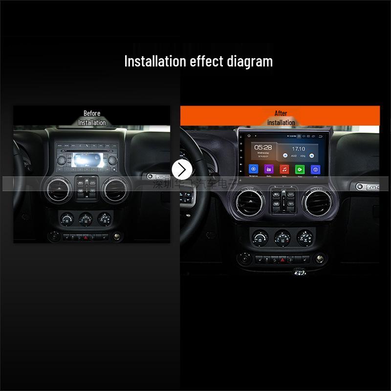 2011-2017 Jeep Wrangler CarPlay Android Bluetooth Navigation Radio