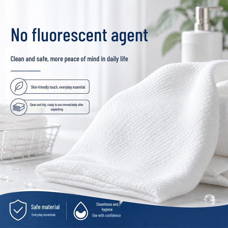 Individually Packaged Portable Disposable Bath Towels—Thickened and Enlarged for Travel, Hotels, and Guesthouses