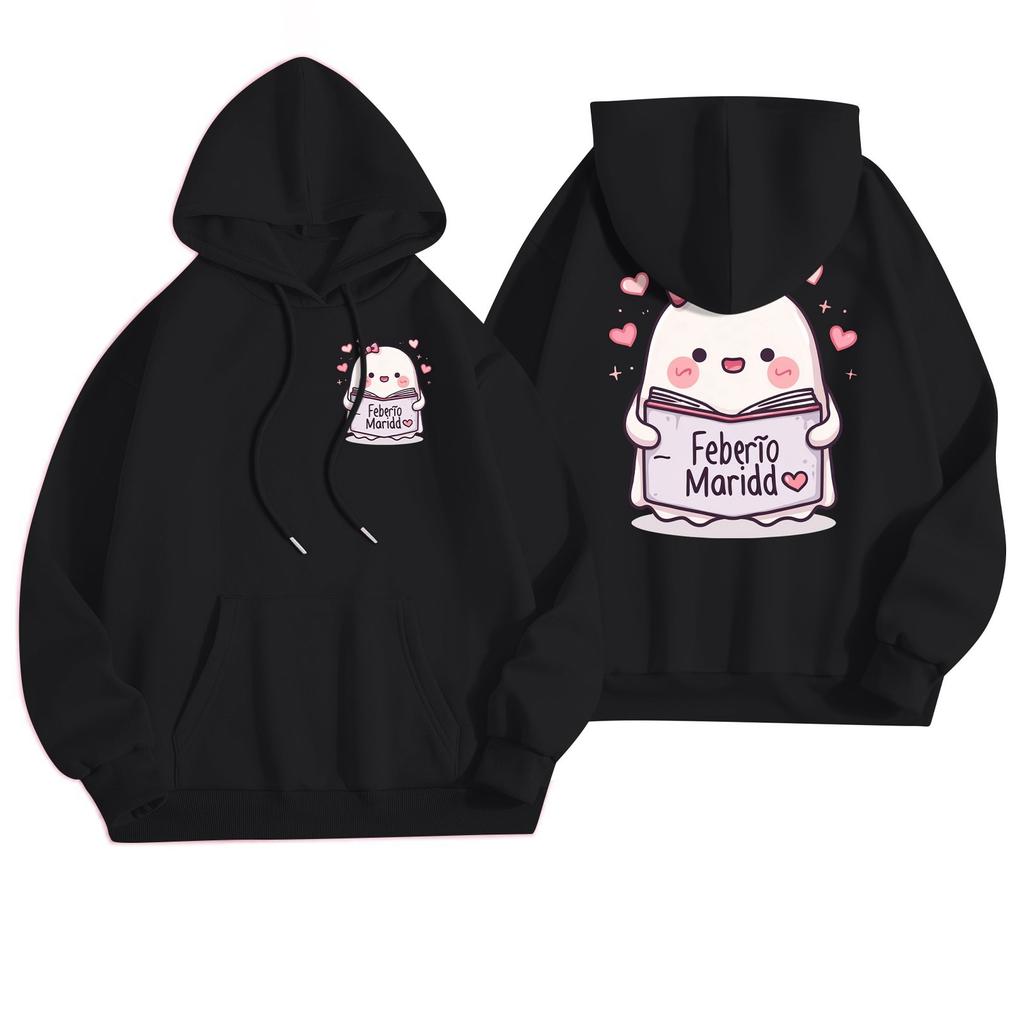 Women's Casual Fashion Halloween Printed Leisure Hooded Sweatshirt With Pockets