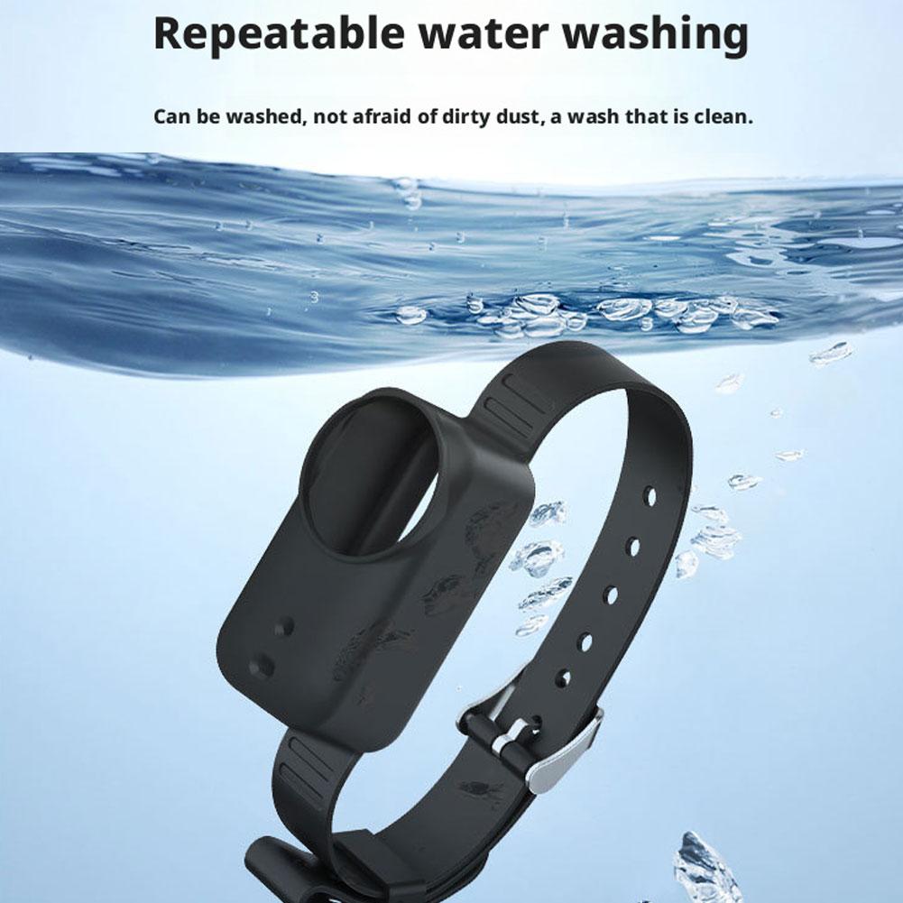 Silicone Strap Protective Case for DJI Osmo Nano Adjustable Sports Wrist Mount Anti-Scratch Shockproof Camera Cover Accessories