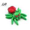 PLA Craft Gifts 3D Printed Spider Figurine Articulated Fidget Toy Movable Joints Ornamental Pieces for Windowsill Animal Creative Desktop Ornaments