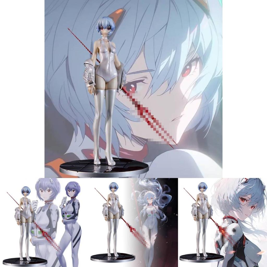Stunning Eva Series Pvc Models Of Rei Ayanami And Asuka Langley For Display