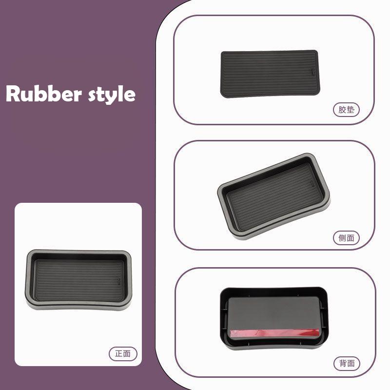 For Chery JAECOO J7 2024 2025 ABS Plastic Car Dashboard Navigation Screen Storage Box water cup cover Interior Accessories style C