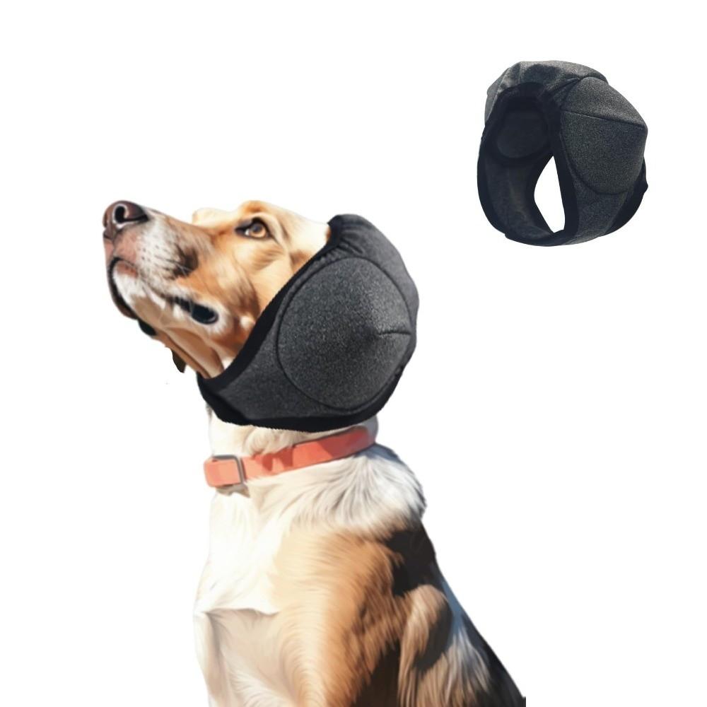 

Sharp Angle Dog Calming Hood Noise Reduction Dog Anti-Startle Cover New Dog Ear Muffs Bathing Use M