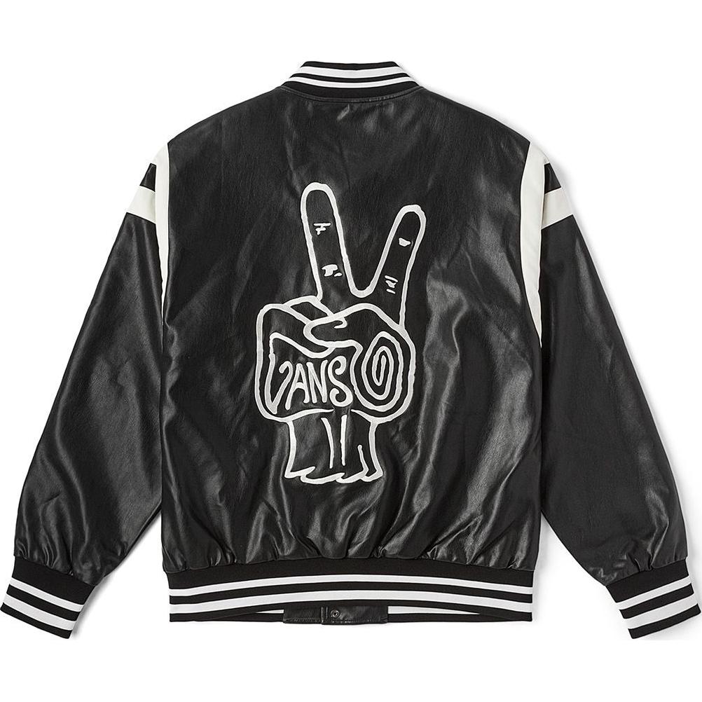 New Vans Jackets Coats Unisex Black VN000J1NBLK10XS