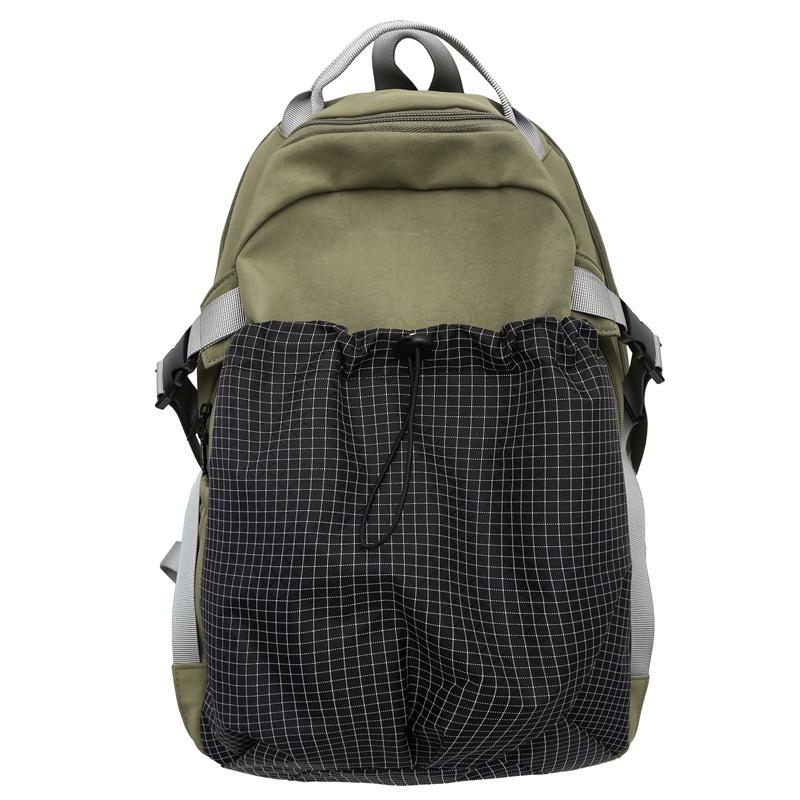 Large-capacity, Lightweight Backpack for Both Men and Women with Contrasting Colors, High Appearance Level, Casual and Versatile Travel Backpack