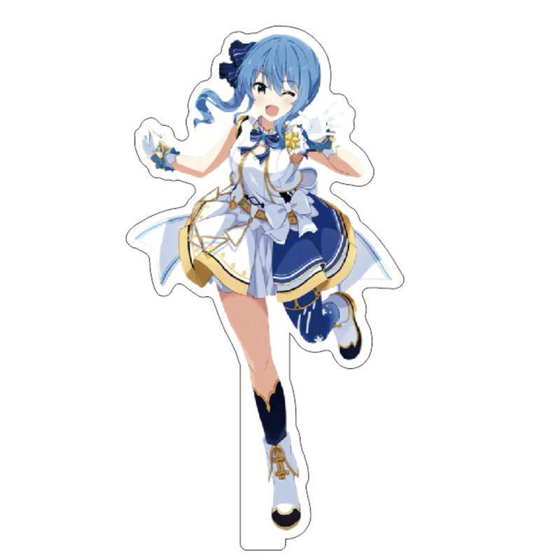 Hololive Vtuber Acrylic Stand Adorable Desktop Decor Featuring Fubuki Okayu Ayame Subaru Matsuri