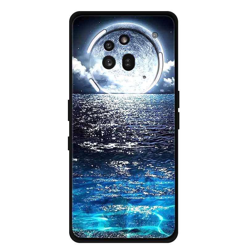 For Nothing Phone 3A Pro Case 3 A Pro Phone Cover Wolf Black Silicone Soft Coque For Nothing Phone3A Pro Back Cover Case 3APro