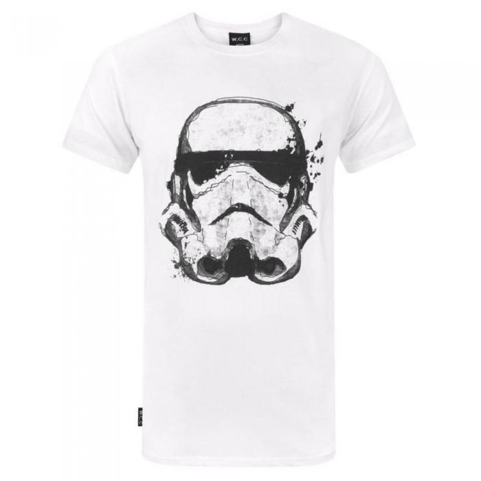 W.C.C Unisex Adult Stormtrooper Star Wars Long T-Shirt S blanco