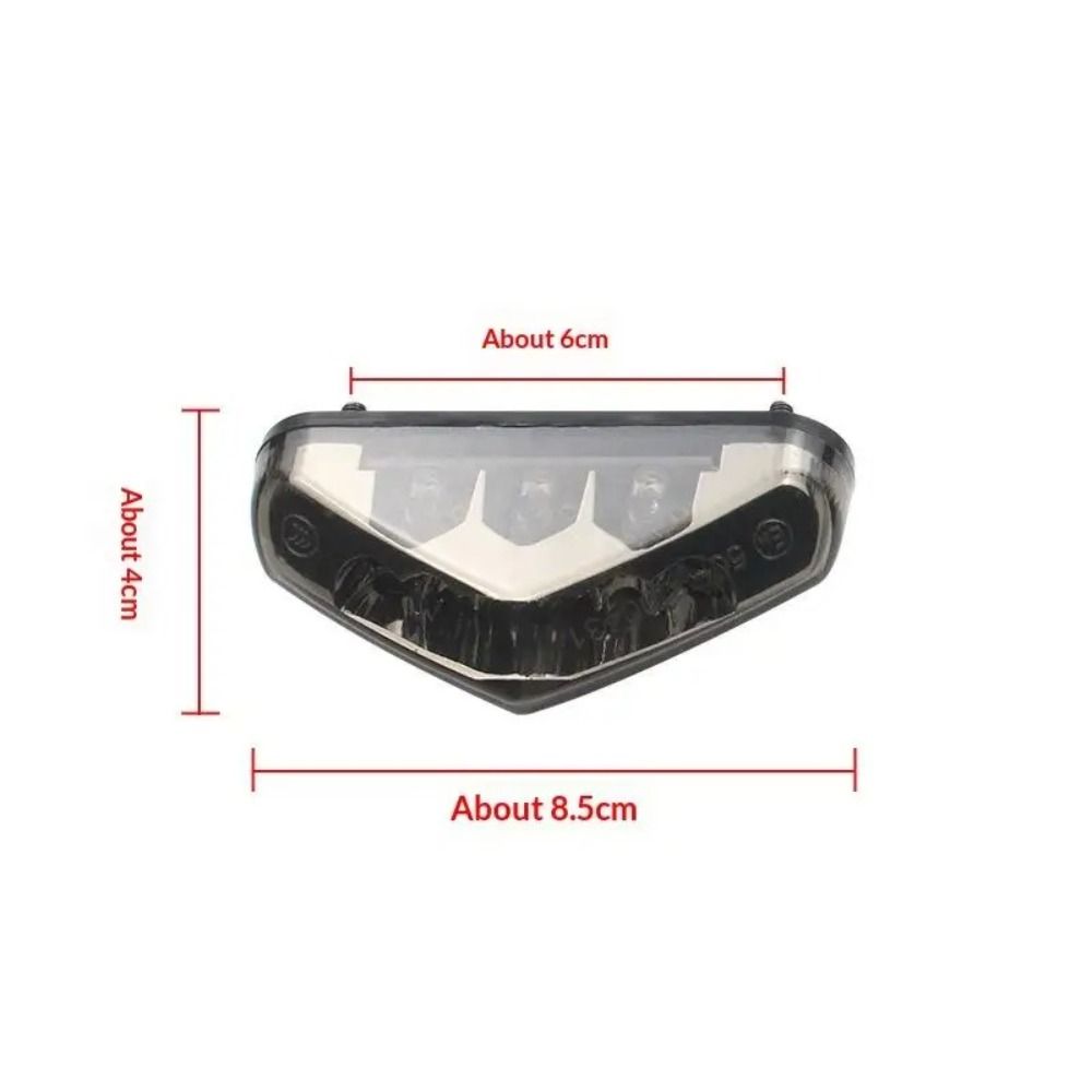 LED Light Source Motorcycle Tail Light Offroad Taillight Part  Sport Bike Upgrade