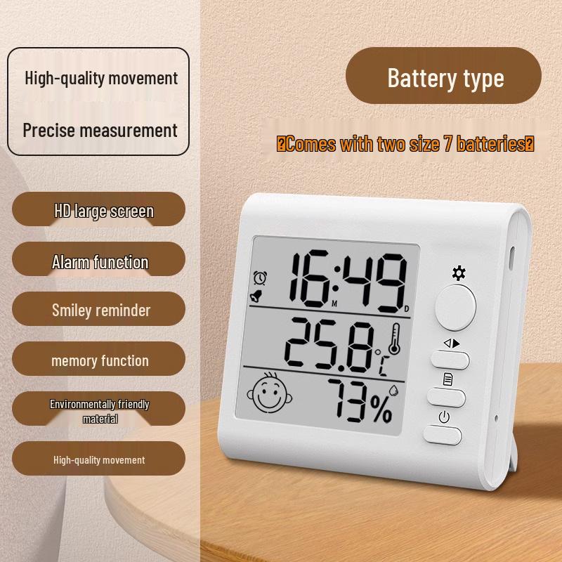 New Style HTC-1 Digital Indoor Thermometer and Hygrometer for Home Use